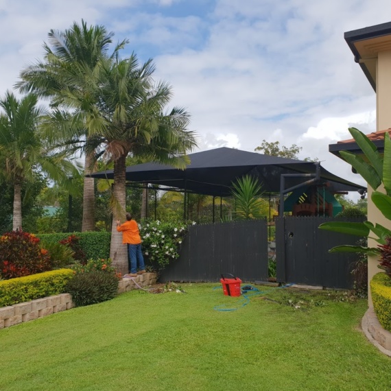 Sail Structures 8 Shailer Park -Shade Sails Brisbane, Gold Coast, Ipswich & Logan - Sun Cloth Sheds