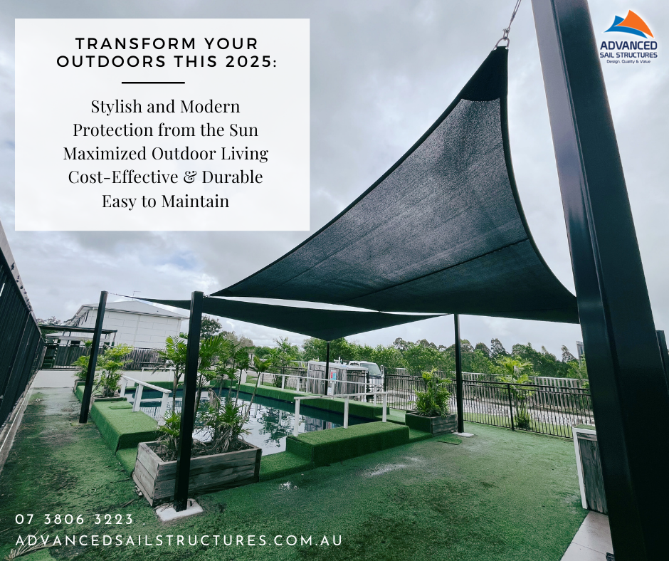 How Shade Sails Enhance Your Outdoor Living Space | Advanced Sail Structures Gold Coast